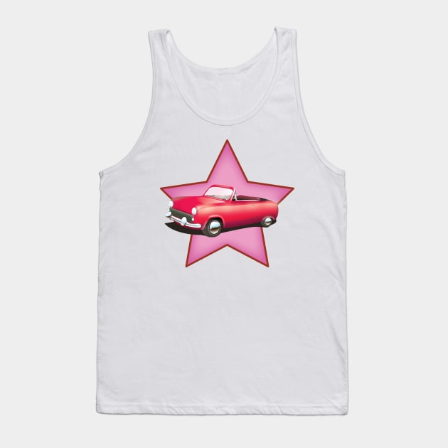 The car is the star Tank Top by nickemporium1